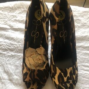 Jessica Simpson Leopard Print Women's Shoes